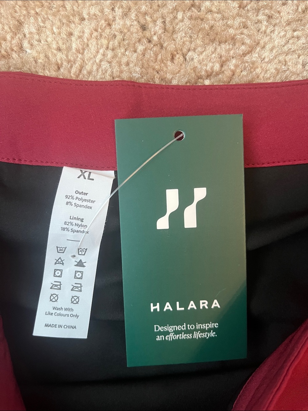NWT Halara Pleated Skort - Picture 2 of 7